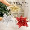 26cm Artificial Christmas Flower Large Christmas Tree Ornaments  Merry Christmas Decorations