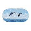 Dolphin Jump Map Balcony Bathroom Mat Hydrophobic Non-Slip Door Mat Swimming Pool Public Places Non-Slip Floor Mat