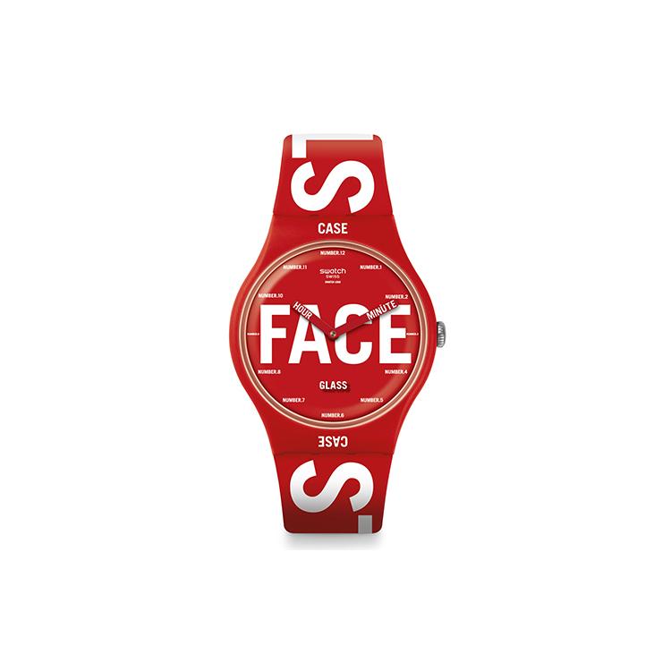 SWATCH Women s Red Watch SUOR115 SUOR115 Red