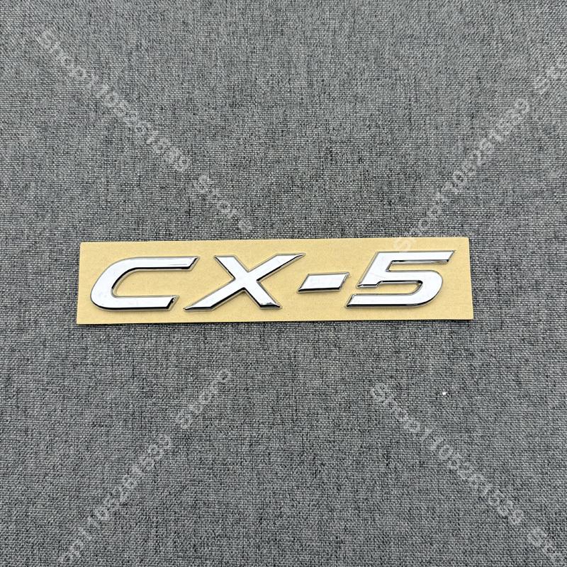 Voor MAZDA CX-5 Voorgrille badge Logo Achterklep Kofferbak Embleem Badge Decals Voor CX-5 SKYACTIV AWD SKYACTIVG Auto Stickers wpmek99