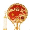 Wedding Fan Bride Bouquet Classic Ornaments Round Photography Props Accessories Bridal