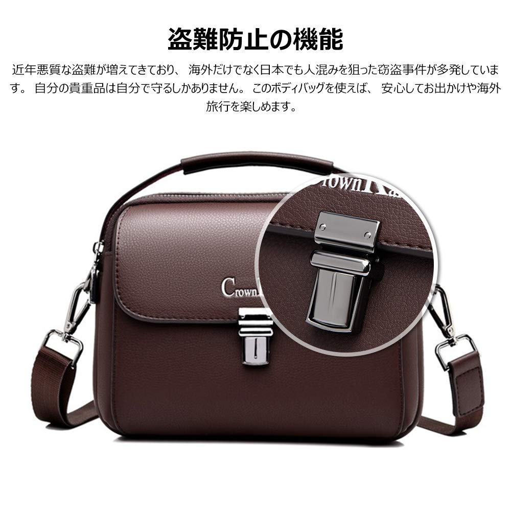 Whatna Shoulder Thick Horizontal Messenger Bike Gift for Men's 2-Way Bag, Crossbody/Handbag, Leather, Anti-Theft, Small, Bag, School/Commute Bag,