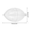 5 Stück Kunststoffe Klar Schwimmer Angeln Slip Cast Spin Float Oval Blasen Float Bobbers Bojen Slip Bobbers Bissanzeiger