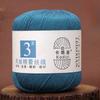 1 Rotolo Filato di Pizzo Cotone Tencel per Uncinetto Estivo & Lavori a Maglia Fai-da-Te - No. 3