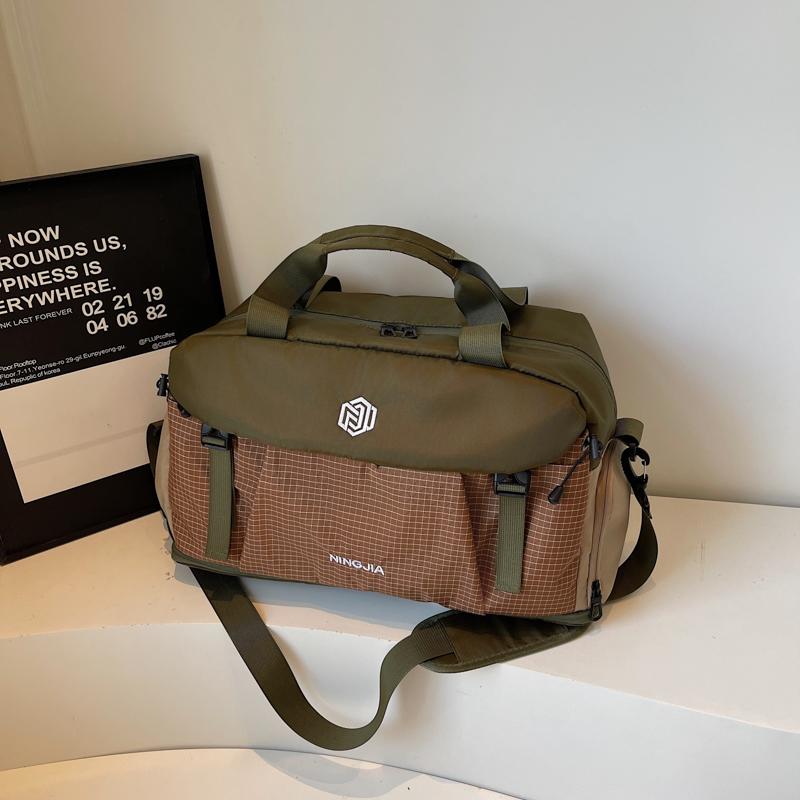 Short Distance Travel Bag Men Women Large Capacity Hand Luggage Bag Sports Fitness Bag