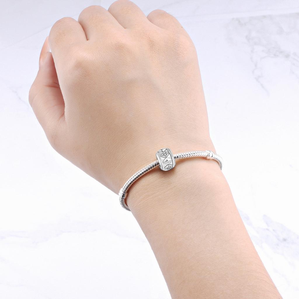 Copper Simple Spacer Bead Original Pendants Bracelet Charms Jewelry Party Beads Diy Trendy Gifts Accessory