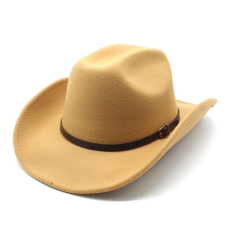 Wool Felt Fedora Hat For Men And Women Summer Sun Protection And Breathability