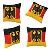 Germany Flag German Patriotic  Square Pillowcase Cushion Cover Pillow Case Throw Pillow Cover for Home Bedroom Car