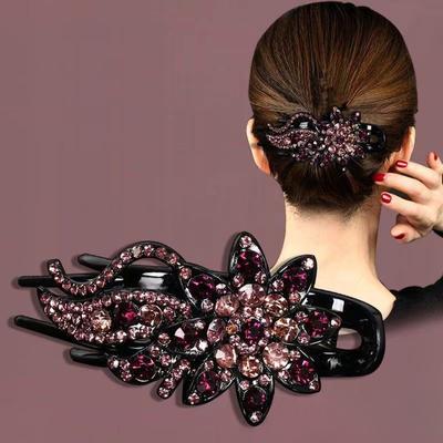 1Pc Hair Clip for Women Elegant Duckbill Grab Clip & Curler