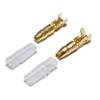 Tin Plated Copper Material Wire Connection Terminal Connector Set Transparent Sheath Male Female