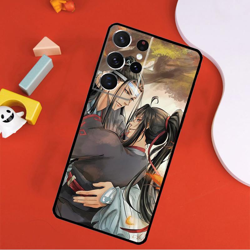 Cartoon Mo Dao Zu Shi Phone Case For Samsung Galaxy S25 Ultra S9 S10 S20 S21 FE S22 S23 S24 Plus S24 Ultra Cover
