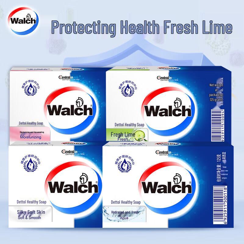 Walch Healthy Bar Soap 4-Pack