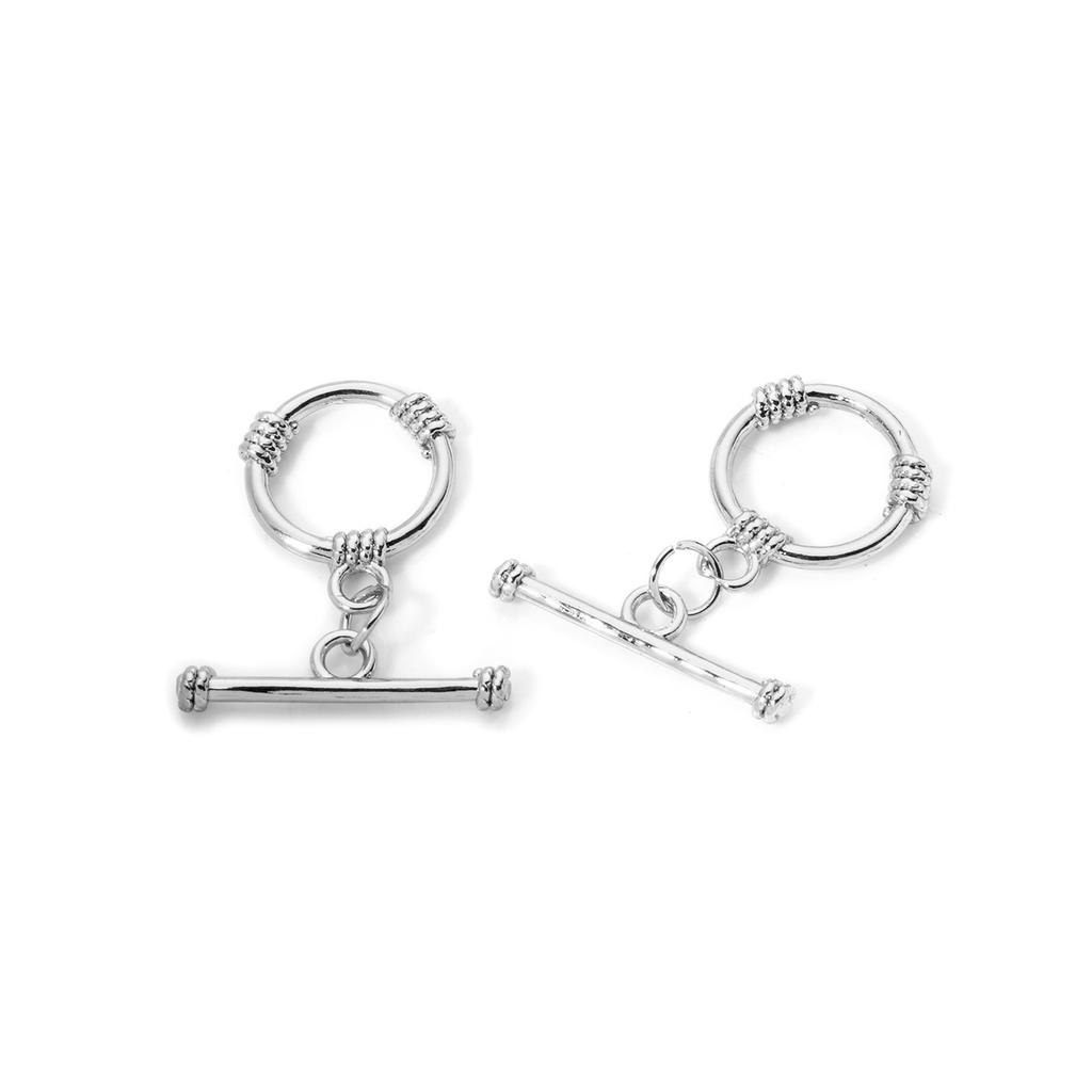 2/4/8 Sets OT Brass Toggle Clasps Round Heart Jewelry Clasp Connector For Necklace Bracelet Making Accessories DIY Fittings