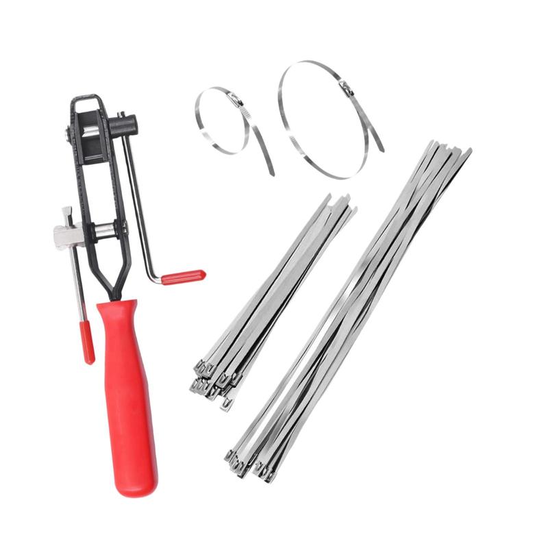Car CV Joint Boot Clamp Plier Kit Heavy Duty Steel Adjustable Axle Banding Tool for Professional Repair