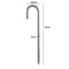 30cm Length Galvanized Steel Ground Anchors Tent Stakes