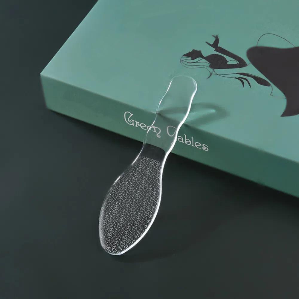 Fußpflege-Werkzeuge Glas Pediküre-Werkzeug Transparent Pediküre Schleifstein Nano Glas Fußfeile Zuhause