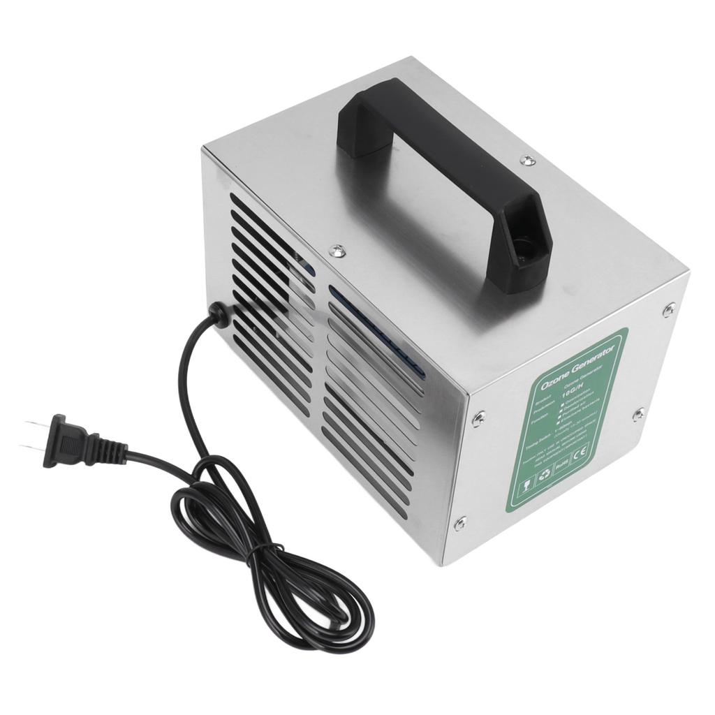 10G/H Ozonator Portable Stainless Steel Purifier Deodorizer Odor Removal for Home Pet Shop   50W To