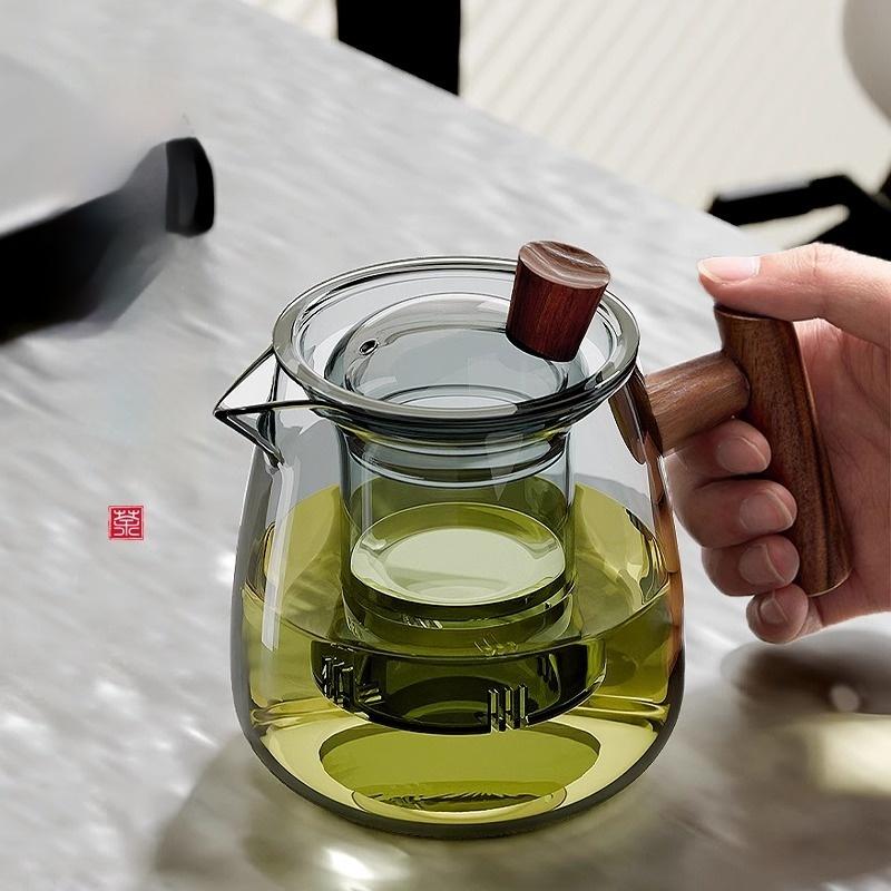 GIANXI Čajová konvice Domácí Skleněná Vysokoteplotní Vaření Čaje 2024 Nová Jednokoťová Elektrický Hliněný Sporák Čajový Set Čaj Čaj Čajová konvice