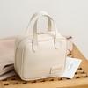 Borsa Porta Trucchi Pu da Viaggio Donna Pelle Borsa Cosmetica Portatile per Pernottamento Weekend Rossetto Profumo Beauty Pouch