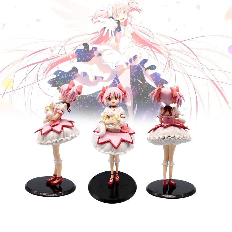 Madoka Puella Magi Magica Kaname Madoka Action Figure Model Tabletop Decoration