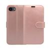 (Rose Gold) For Apple iPhone 17e Wallet Flip PU Leather Phone Case