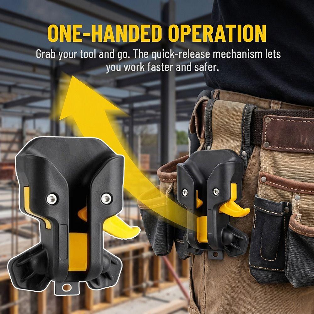 Quick Release Power Tool Hooks Self-Locking Quick Release Hooks Belt Tape Accessories
