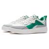 Li Ning Leather Abrasion Resistant, Lightweight, And Breathable Low top Skateboard Shoes Men's White Green AGCS085-4