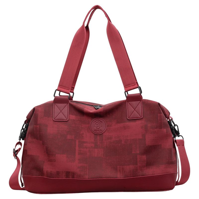 Große Kapazität Reise-Duffelbag für Damen Wasserdichte Sport-Tragetasche für Fitnessstudio Gepäck Schulter-Handtasche