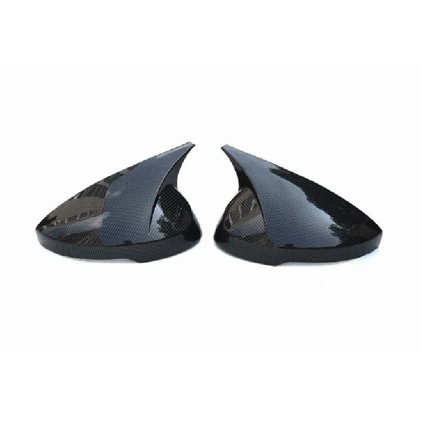 For Honda Civic 11th Gen   Rearview Side Mirror Cover Wing Cap Sticker Exterior Door Rear View Case Trim Carbon Fiber