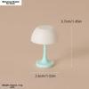 1:12 Dollhouse Miniature Desk Lamp Simulated Pattern Bedroom Lamp  Dollhouse Furniture Decoration