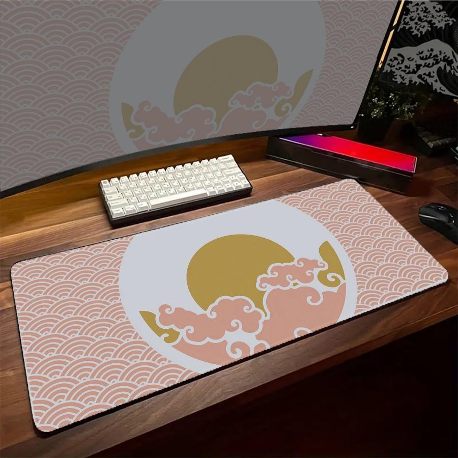 Mouse Pad Kawaii Moon High Quality Big Xxl Kawaii Gaming Big Rubber Desk Mats Gamer Keyboard Accessories Setup Mousepad