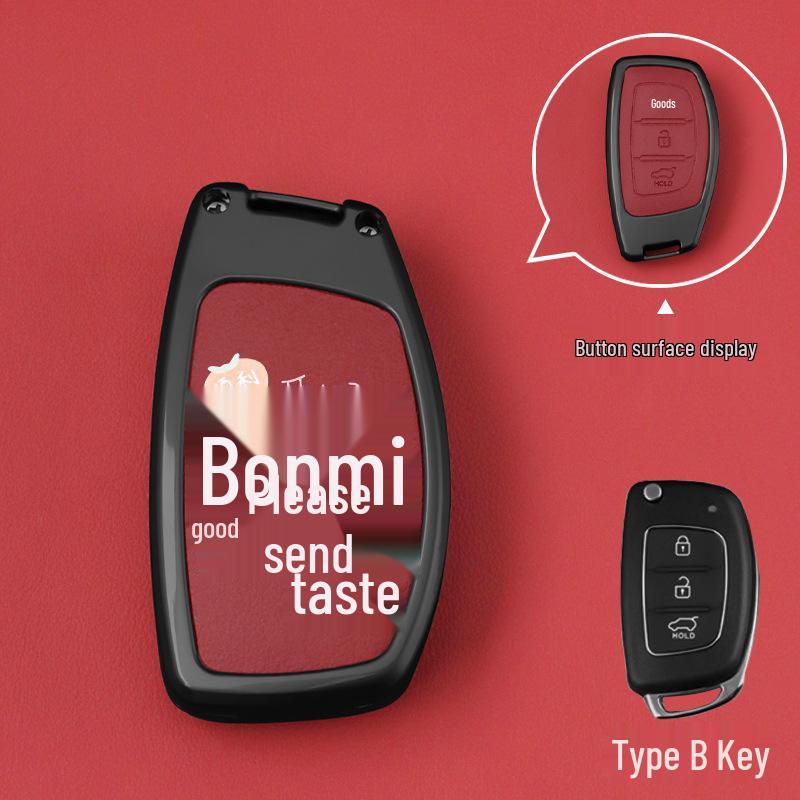 Compatible with Beijing Hyundai ix35, Key Cover for Langdong Elantra, Mingtu, Yue Dong, Ruina, Yuen Na, Festa, Sheng Alloy.