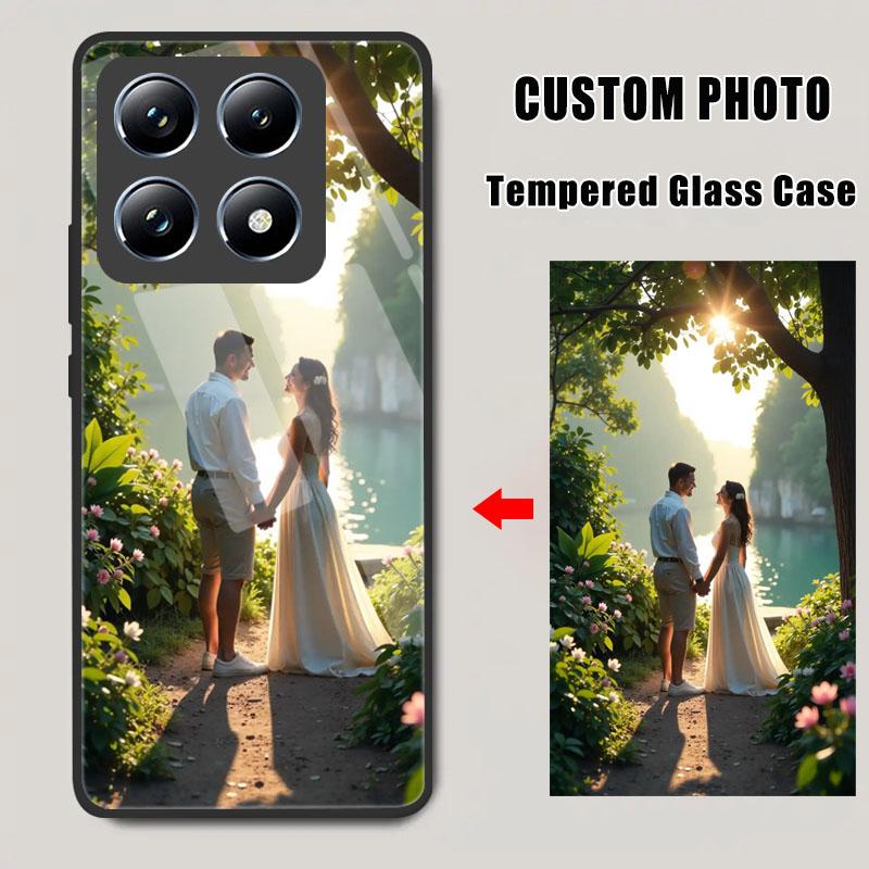 Vlastní Personalizované DIY Pouzdro Na Telefon Pro Xiaomi 15 15S 14T 14 12T 11T 13T 12 13 11 12X 12S Pro Lite Ultra Pouzdro Pouzdro Z Tvrzeného Skla