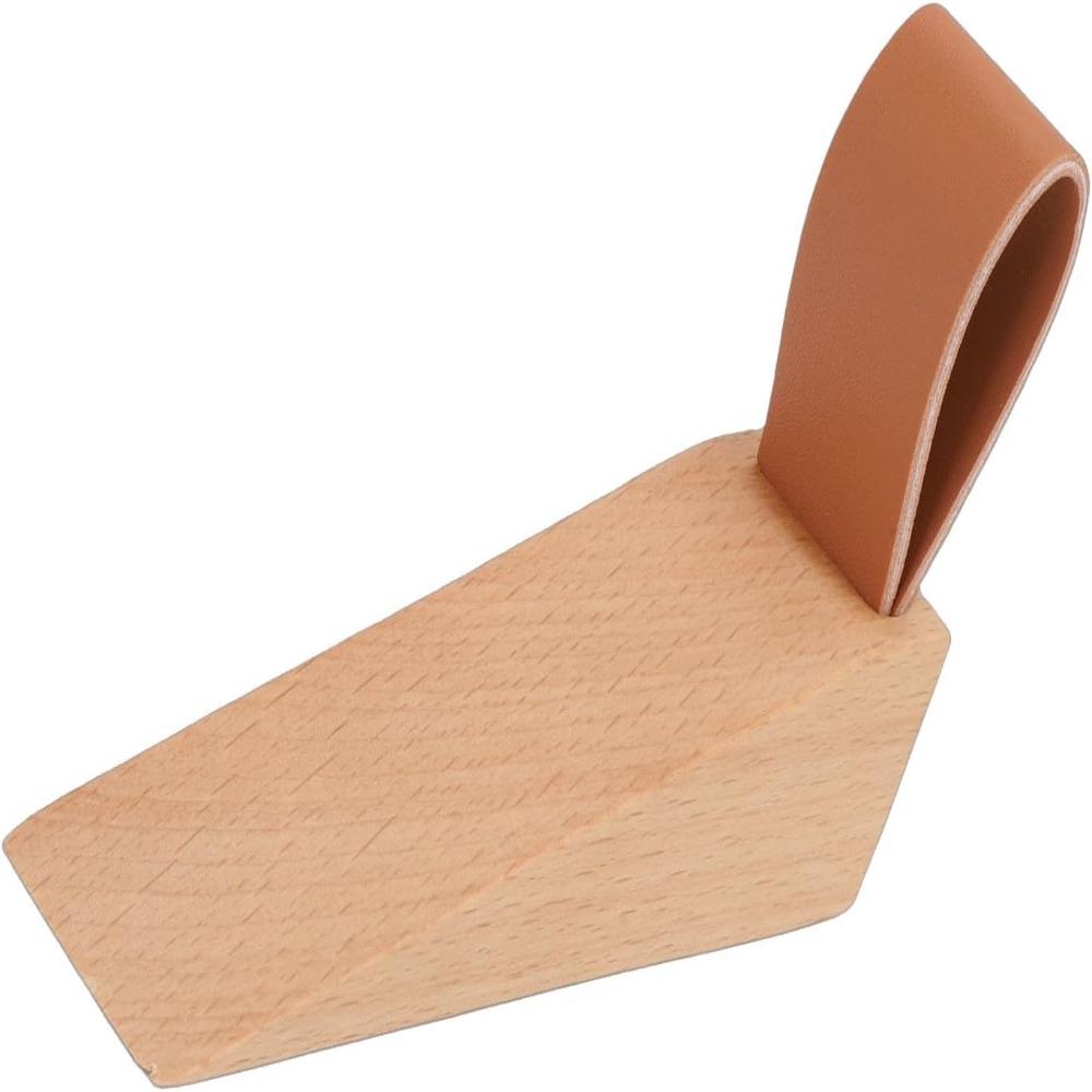 Solid Wood Door Wedge Rubber Pad Door Holder New Door Stop Wedge Living Room Hotel