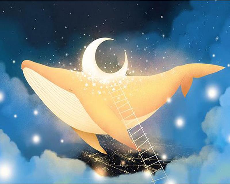 5D DIY Diamond Painting Dolphins Landscape Diamond Embroidery Cross Stitch Sea Animal Pictures Of Rhinestones Mosaic Home Decor