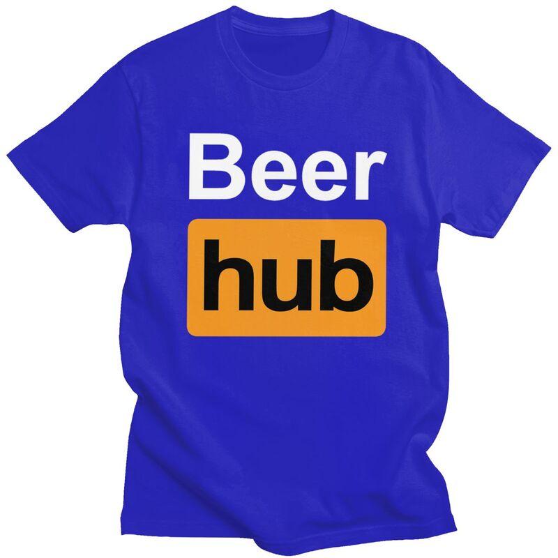 Custom Beer Hub T Shirt for Men Tshirt Casual Tee Beerhub Tshirts Clothing Gift