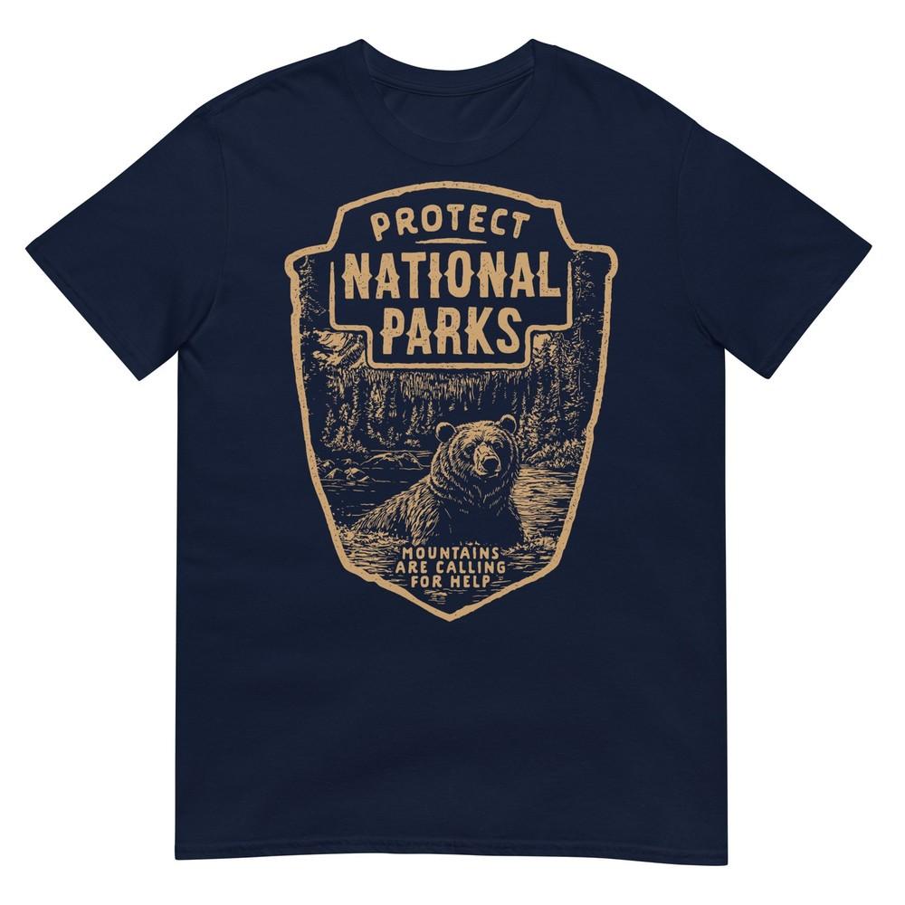 Protect National Parks Bear Resist Tshirt S