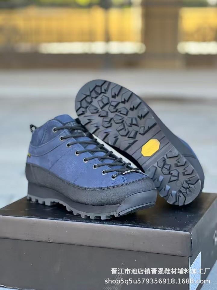Replica Damo High-top Outdoor Camping GTX Waterproof and Non-slip V Mountaineering Shoes First Layer Cowhide Hiking Shoes for Men and Women