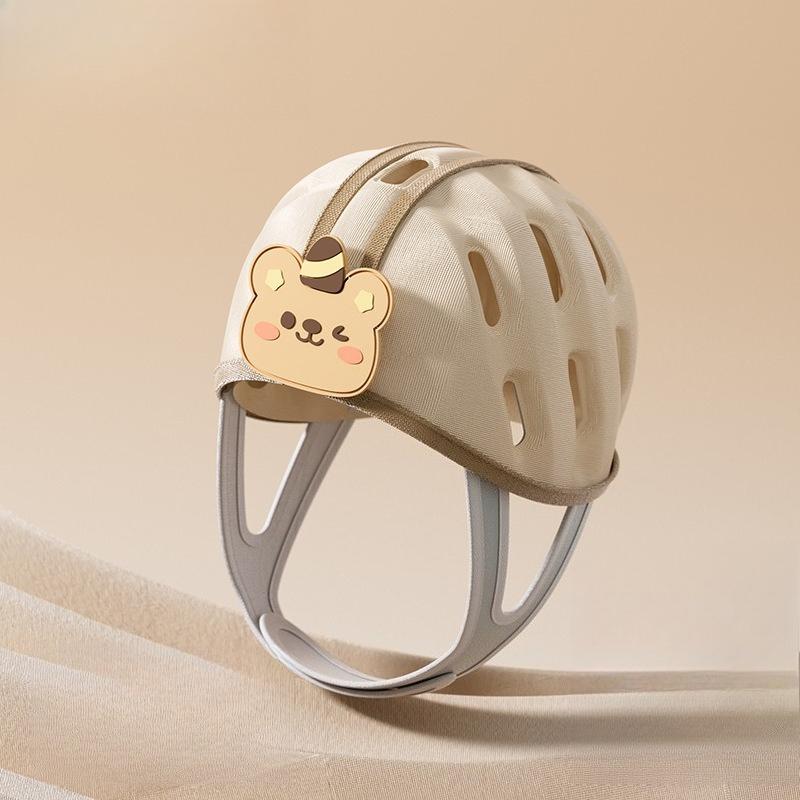 

Подушка для захисту голови від падінь для немовлят - Захист голови для малюків, які вчаться ходити, Шолом, стійкий до ударів, для навчання ходьбі жовтий