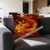 For Phoenix Throw Pillow Case Sham 45X45Cm 35X35Cm Square Bedroom Pillowcase Cushion Cover