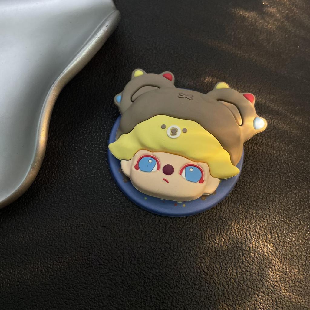 Cartoon Kitty Cat Glasses for Magsafe Magnetic Phone Holder: Retractable, Strong Magnetic Attraction for Women