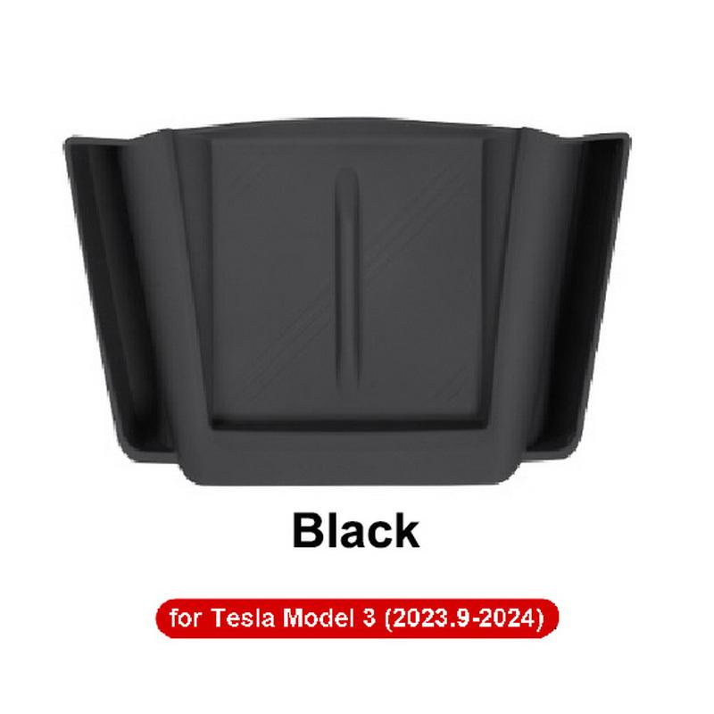 For Tesla Model 3 Highland 2024 Storage Box Model3 2025 Center Console Armrest Storage Box Cup Mats Stowing Tidying Accessories