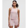 Align  Waist Length Racerback Tank Top Pink Haze