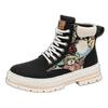 2025 High top casual sports shoes men's new thick sole breathable increase fashion casual vulcanized shoes men's naked boots
