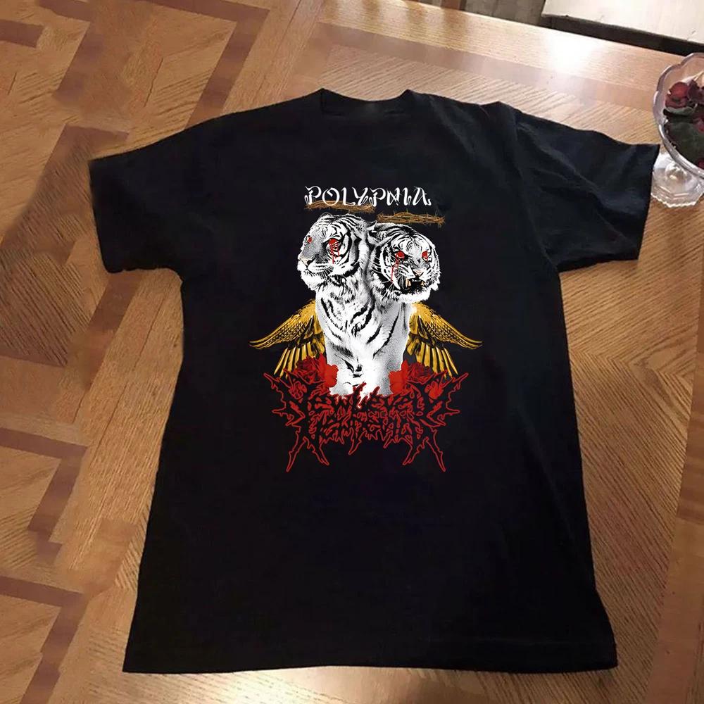 POLYPHIA T Shirt Black Size S-4XL Cotton Men UR729 S