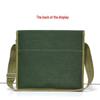 Four-Layer Extra Thick Canvas Tool Bag - Large Capacity, Multi-Function for Electricians and Carpenters.