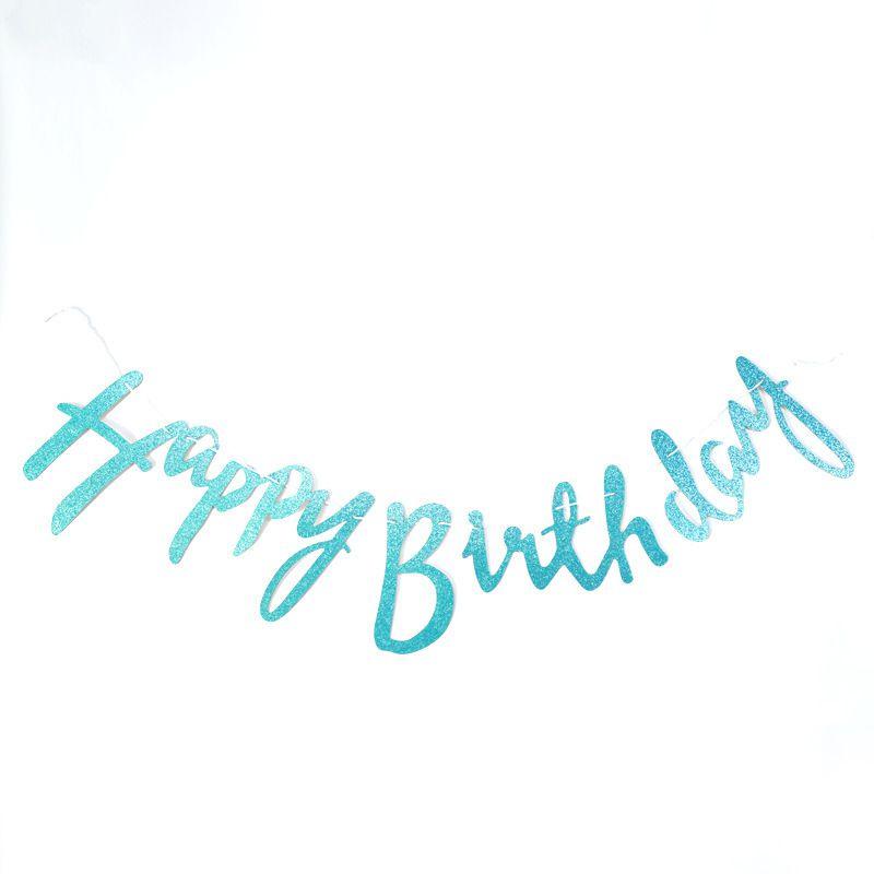 Eye-catching Happy Birthday Banner Perfect For Memorable Party Decorations