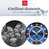 Fate Love Brand Steel Strip Diamond Inlaid Quartz Women's Watch 5866