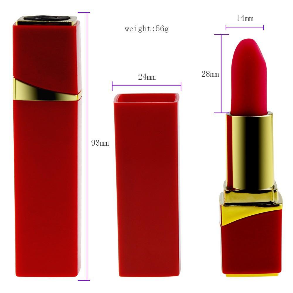 Mini Lipstick Vibrator Sex Toys 10 Speed Vagina Clit Stimulator Rechargeable Vibrator Lipstick For Adults Dildo Masturbator