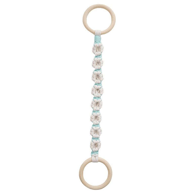 

1 шт. Цветочное украшение Красивая хлопковая веревка Скандинавский стиль Аксессуары для хранения Ручное вязание Настенные подвески Кольцо для хранения Плетеное бежевый